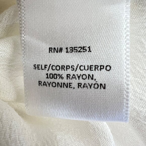 Fraiche By J White Off-Shoulder Ruffle Hem Romper Size Small - Picture 11 of 13